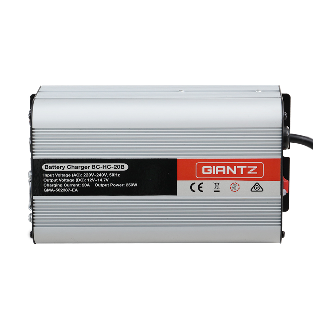 Giantz 12V 20A Car Battery Charger Inverter 20 Amp ATV 4WD Boat Caravan - Image 3