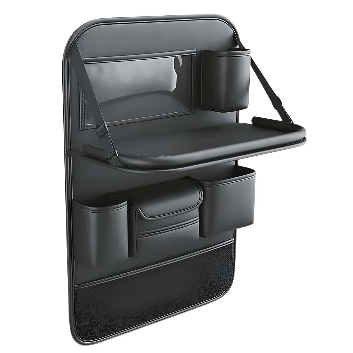 Backrest Storage Organizer Bag with Foldable Table for Vehicle Travel and Daily Use - Image 2