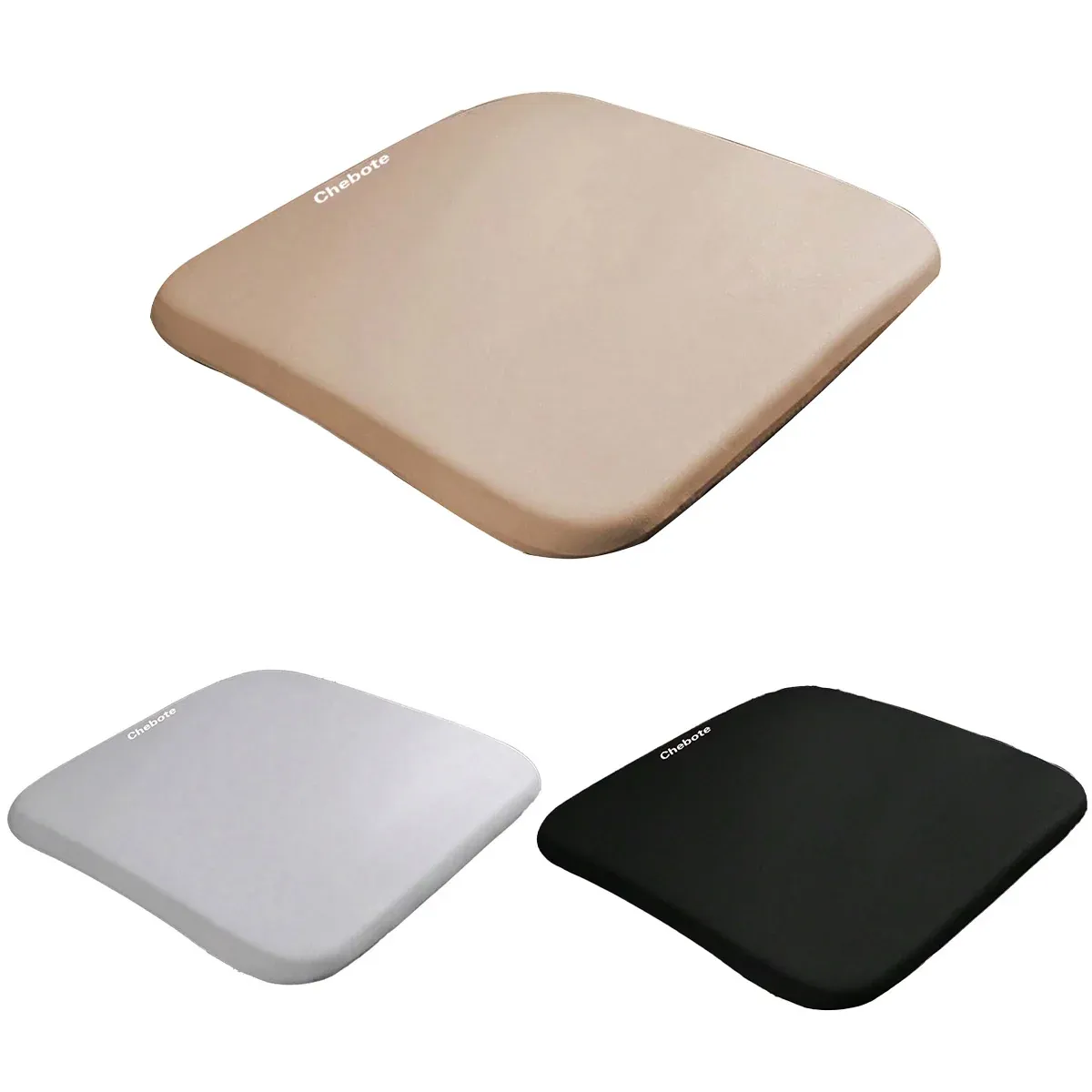 Comfort Cushion Pad Universal Vehicle Chair Mat Breathable Seat Protector - Grey - Image 3